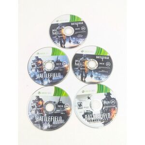 Battlefield Xbox 360 Game Lot Battlefield 3 4 Bad Company 2 Bundle